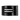 Flat Rectangle Hair Clip | Large | Jet Black
