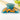 Blue Goldfish Bowl Transparent Hair Claw Clip